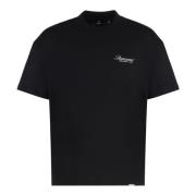 Represent Räfflad crew-neck T-shirt Black, Herr