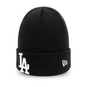 New Era MLB Essential Beanie LA Broderad Black, Herr