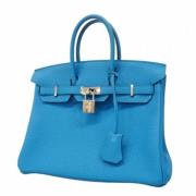 Hermès Vintage Pre-owned Laeder handvskor Blue, Dam