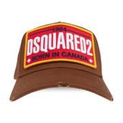 Dsquared2 Baseball cap Brown, Herr