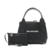 Balenciaga Vintage Pre-owned Canvas balenciaga-vskor Black, Dam