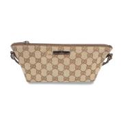 Gucci Vintage Pre-owned Canvas gucci-vskor Brown, Dam