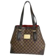 Louis Vuitton Vintage Pre-owned Canvas louis-vuitton-vskor Brown, Dam