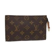 Louis Vuitton Vintage Pre-owned Canvas necessrer Brown, Dam