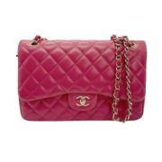 Chanel Vintage Pre-owned Laeder chanel-vskor Pink, Dam