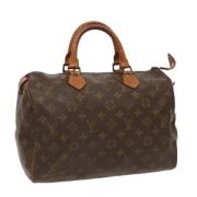 Louis Vuitton Vintage Pre-owned Canvas louis-vuitton-vskor Brown, Dam