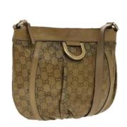 Gucci Vintage Pre-owned Canvas gucci-vskor Yellow, Dam