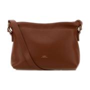 A.p.c. Karamell Ninon Crossbody-väska Brown, Dam