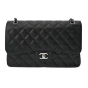 Chanel Vintage Pre-owned Laeder chanel-vskor Black, Dam