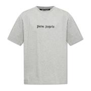 Palm Angels T-shirt med tryck Gray, Herr