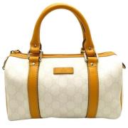 Gucci Vintage Pre-owned Canvas gucci-vskor White, Dam