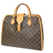 Louis Vuitton Vintage Pre-owned Canvas handvskor Brown, Dam