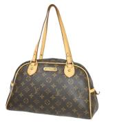 Louis Vuitton Vintage Pre-owned Canvas louis-vuitton-vskor Brown, Dam