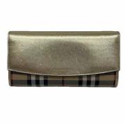 Burberry Vintage Pre-owned Laeder plnbcker Beige, Dam