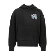 Amiri Svart Bomullsweatshirt Black, Herr