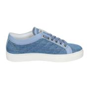 Stokton Textil Sneakers för Kvinnor Blue, Dam