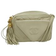 Chanel Vintage Pre-owned Laeder chanel-vskor Yellow, Dam