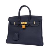 Hermès Vintage Pre-owned Laeder handvskor Blue, Dam