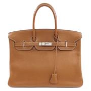 Hermès Vintage Pre-owned Laeder handvskor Brown, Dam