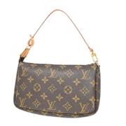 Louis Vuitton Vintage Pre-owned Canvas louis-vuitton-vskor Brown, Dam