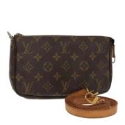 Louis Vuitton Vintage Pre-owned Canvas louis-vuitton-vskor Brown, Dam