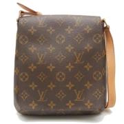 Louis Vuitton Vintage Pre-owned Canvas louis-vuitton-vskor Brown, Dam