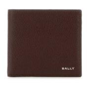 Bally Flagg läderplånbok Brown, Herr