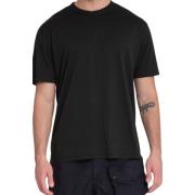 Ten C Färgad Jersey Tee i 999 Black, Herr