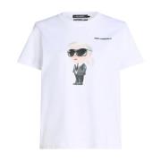 Karl Lagerfeld T-shirt Kvinna White, Dam