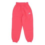 Nike Fleece Topp och Löst Byxa Set Pink, Dam