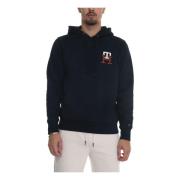 Tommy Hilfiger Sweatshirt med huva Blue, Herr