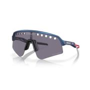 Oakley Sportiga solglasögon för utomhusaktiviteter Blue, Unisex