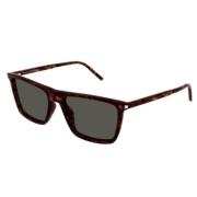 Saint Laurent Snygg Läder Axelväska Brown, Unisex