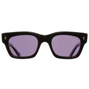 Cutler And Gross Svarta Acetat Solglasögon Black, Unisex