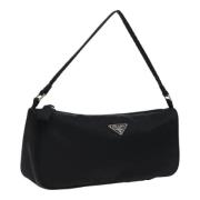 Prada Vintage Pre-owned Nylon prada-vskor Black, Dam