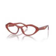 Prada Vista Stiliga Solglasögon Red, Unisex