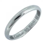 Cartier Vintage Pre-owned Platina ringar Gray, Dam