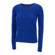 Polo Ralph Lauren Stiliga Sweaters Kollektion Blue, Dam