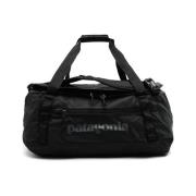 Patagonia Konvertibel Duffel Ryggsäck med Ripstop Textur Black, Unisex