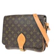 Louis Vuitton Vintage Pre-owned Canvas louis-vuitton-vskor Brown, Dam