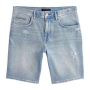 Tommy Hilfiger Vintage Denim Bermuda Shorts Blue, Herr