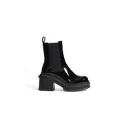 Armani Exchange Chelsea Boots Black, Dam