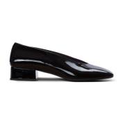 Balmain Edna Patentläder Ballet Flats Black, Dam