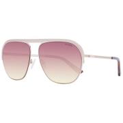 Guess Roséguld Aviator Solglasögon Yellow, Unisex