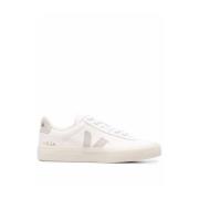 Veja Vita Läder Eco-Sneakers med Logotyp White, Herr