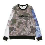 HUF Svart Crewneck Sweatshirt för Män Multicolor, Herr