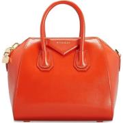 Givenchy Mini Antigona Crossbody Väska Mörk Orange Orange, Dam