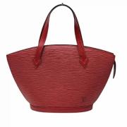 Louis Vuitton Vintage Pre-owned Laeder handvskor Red, Dam