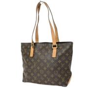 Louis Vuitton Vintage Pre-owned Canvas axelremsvskor Brown, Dam