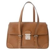 Louis Vuitton Vintage Pre-owned Laeder handvskor Beige, Dam